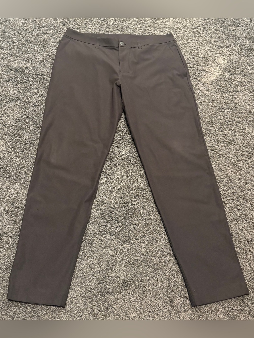 lululemon athletica Men's Black Dress Pants